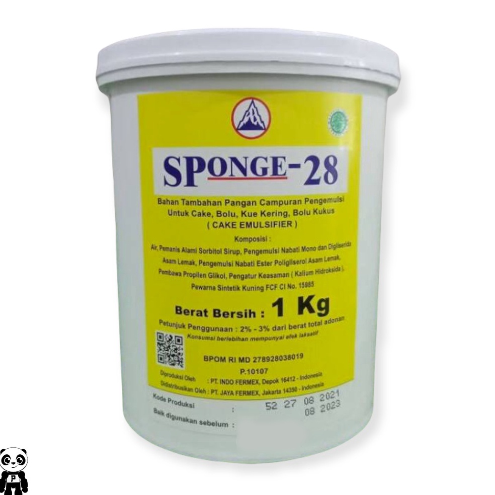 

Kemasan Baru.. Sponge-28 SP Pengembang Kue 1Kg Cake Emulsifier NRW