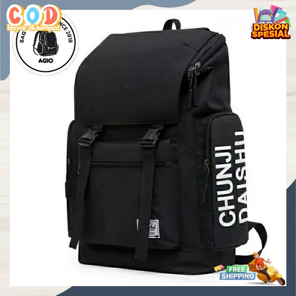 Rengsel Laki Laki Tas Punggung Pria Rangsel Kasual Tsa Kuliah Perguruan Tinggi Backpack Import Premi