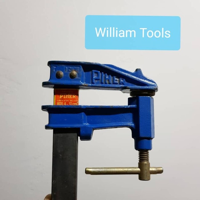 TERMURAH Clamp F / Klem F Catok 10cm PIHER Spain