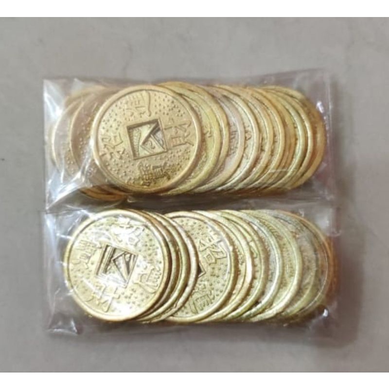 Koin Yenci Paitu Wedding 2.2cm 15pcs