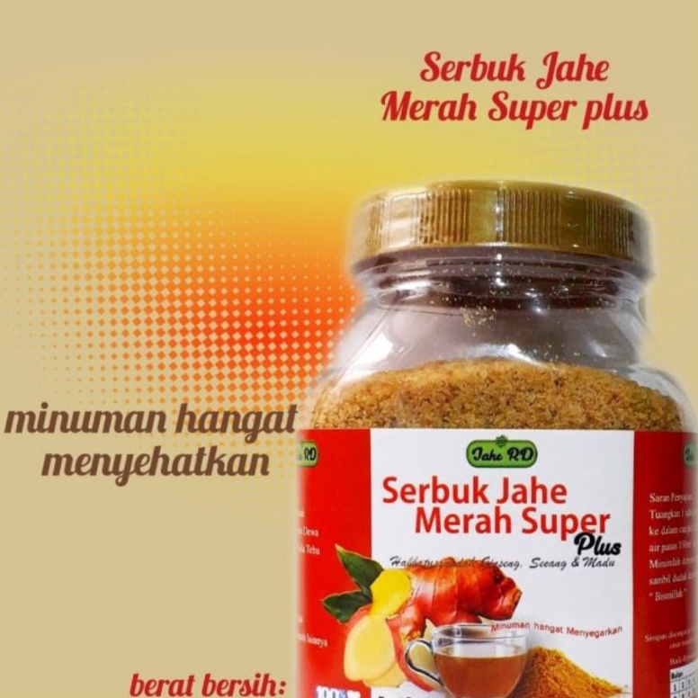 

✩ Jahe Rd 330 gram Serbuk Jahe Merah Super ¢