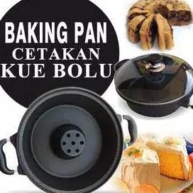 Baking Pan Teflon/ Cetakan Teflon Kue Bolu Panggang Tanpa Oven