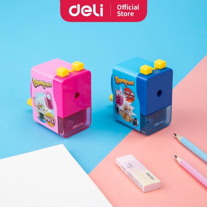

Deli E0739 School Rotary Sharpener/Rautan Meja-Rotary