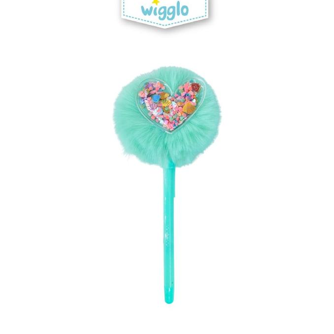 

Wigglo Confetti Heart Topper Pen Pom-Pom