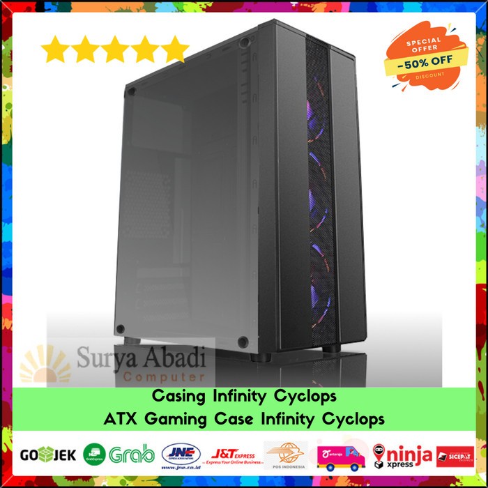 Terlaris Casing Infinity Cyclops - Atx Gaming Case Infinity Cyclops