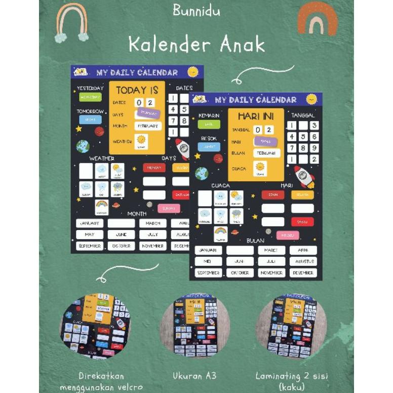 

Ngetrends Kalender Anak - Kalender Montessori