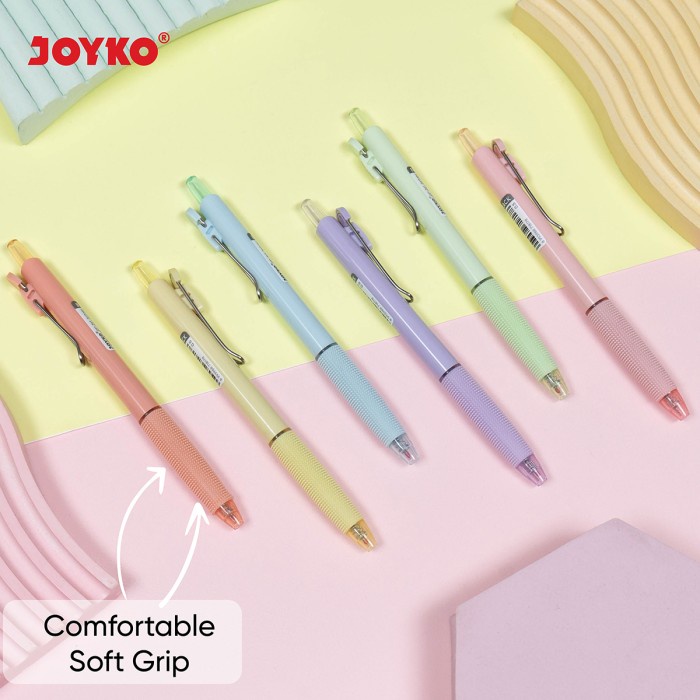 

Gel Pen Pulpen Pena Joyko Gp-361 Sofugu Gel 0.5 Mm