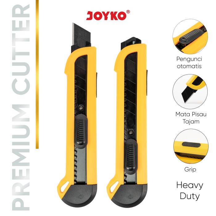 

Cutter Pisau Pemotong Premium Joyko Cu-0510