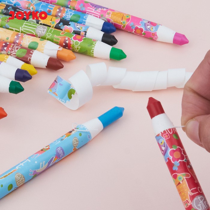

Krayon Roll Kertas Paper Roll Crayon Joyko Rocr
