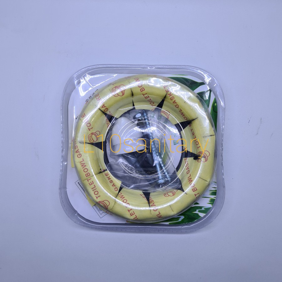 KARET CLOSET DUDUK / dodol closet duduk / seal closet duduk + baut