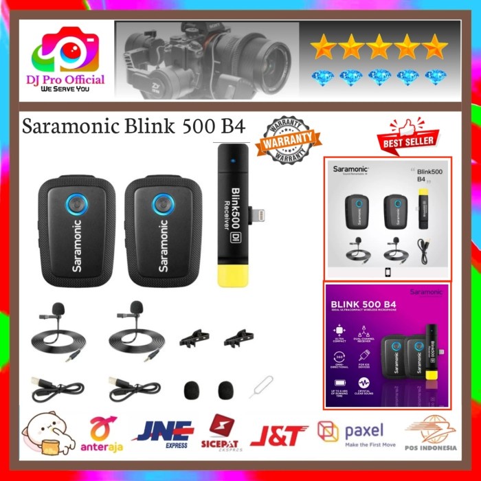 Saramonic Blink 500 B4 Tx+Tx+Rxdi Wireless C For Blink500 B4