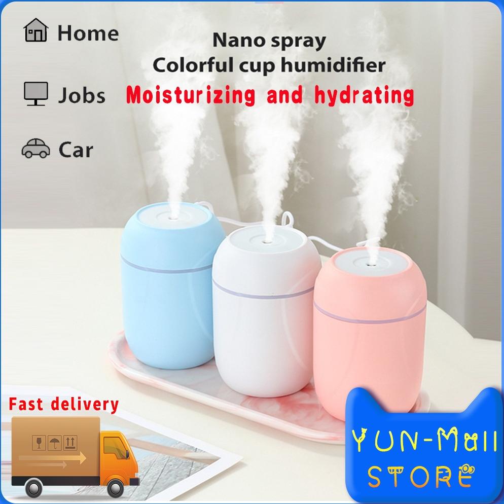 Air Humidifier Aroma Difusier Aromaterapi Mini Cool Diffuser Aromatherapy Purifier Pelembab Alat Pen