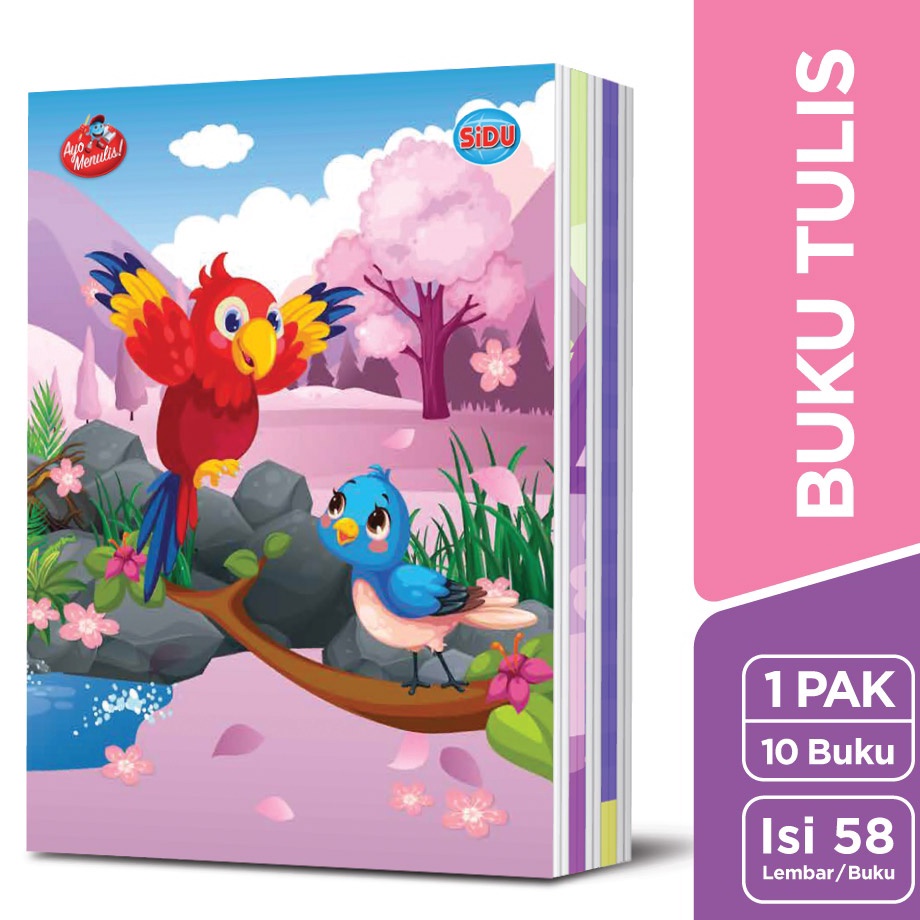

≛Ready✶➘ GEPP8 SiDU Buku Tulis 58 Lembar SDU EB 58 Z86 ✢Diskon Promo