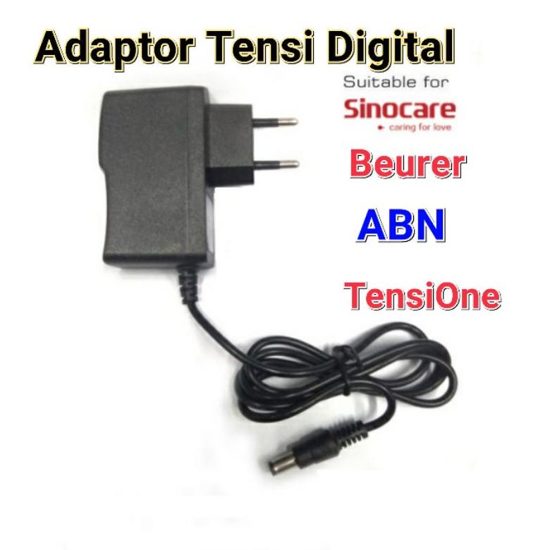 Populer Charger Adaptor Tensimeter Tensi Darah Digital Yuwell Abn Omicron Sinocare Microlife Tension