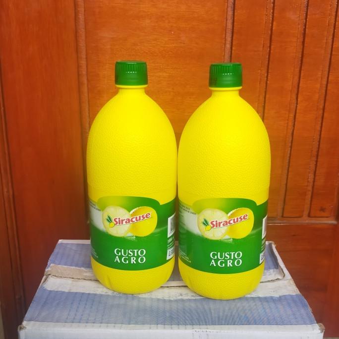 

siracuse lemon juice jus 1ltr Gusto agro jeruk