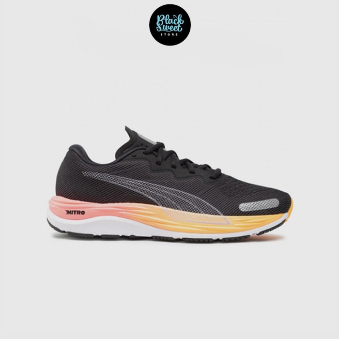 Sepatu Lari Puma Velocity Nitro 2 Black Sunset