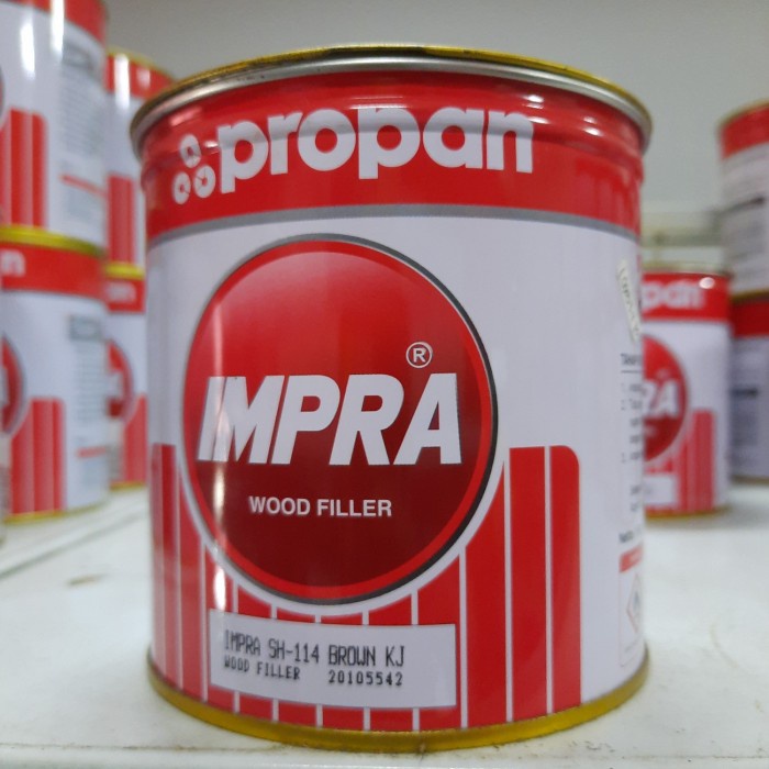 Terlaris Dempul Kayi /Filler Kayu Propan Impra Wood Filler Sh-114 Brown Kj 1Kg