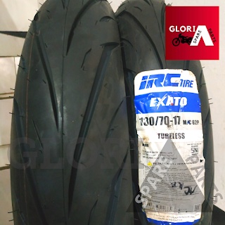 Ban Luar TUBELESS IRC EXATO 130/70-17 R15 GSX CBR