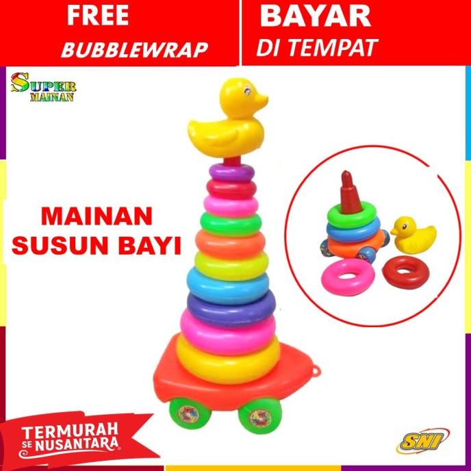 Mainan Motorik Anak 1 2 3 Tahun Mainan Susun Anak Mainan Edukasi Murah