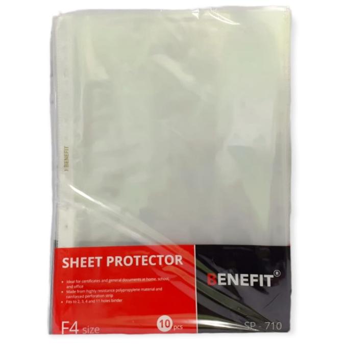 

Benefit Pp Pocket Clear Folio 0,10 Mm (Pak Isi 100 Sheet)