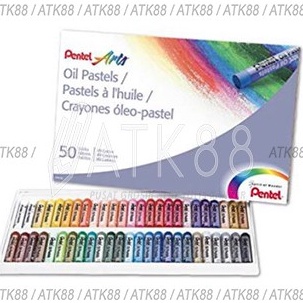 

[KODE PRODUK CLFKS4857] Crayon/ Oil Pastel Pentel 50 Warna