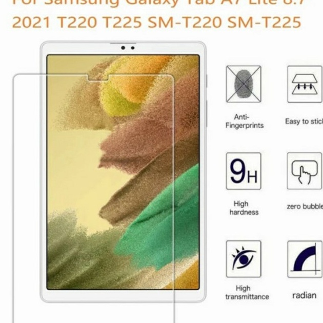 Terkini✧➯ 7PS0T TEMPERED GLASS SAMSUNG TAB A7 LITE ANTI GORES SAMSUNG TAB A7 LITE T225 H95 Terbaru
