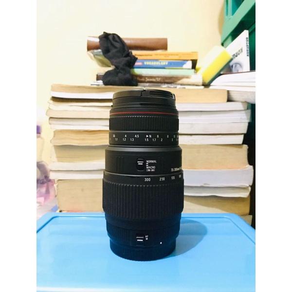 lensa tele sigma 70-300 for canon