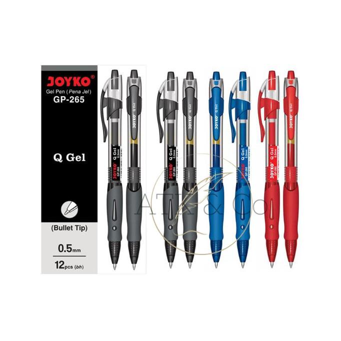 

Pulpen Gel Joyko Gp-265 0.5Mm