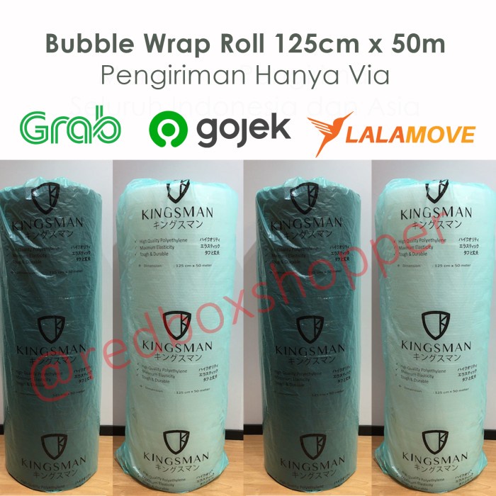 

Bestseller Bubble Wrap Roll 125Cm X 50M Harga Ekonomis
