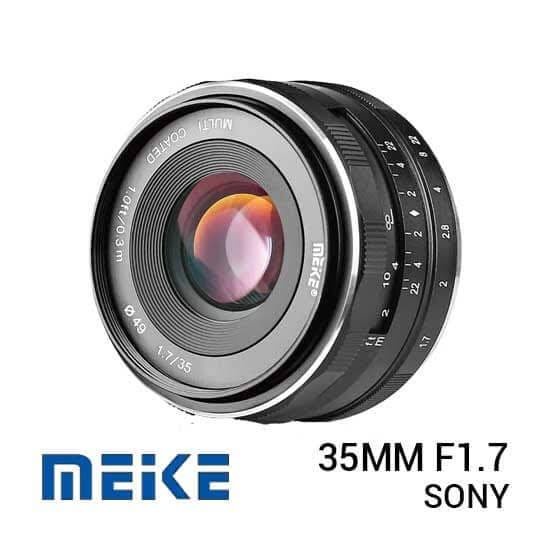 Quality Best Lensa Meike 35Mm F1.7 For Sony A5000 A5100 A6000 A6300 A6500 Lensa Fix