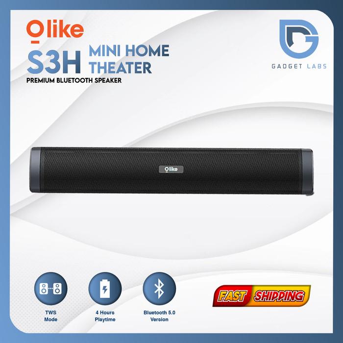 Speaker Bluetooth Oase S5 Mini Soundbar Dynamic Audio Bass - Garansi