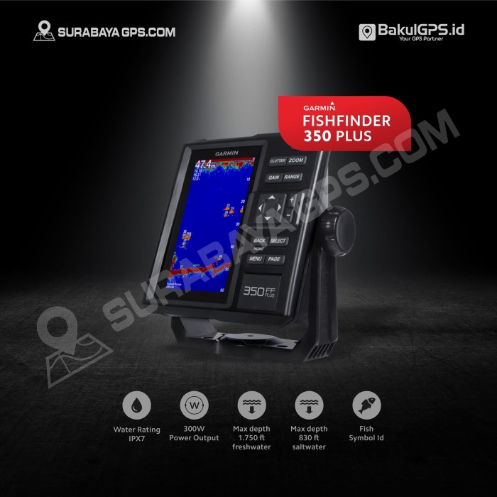 Terlaris Garmin Fishfinder 350 Plus