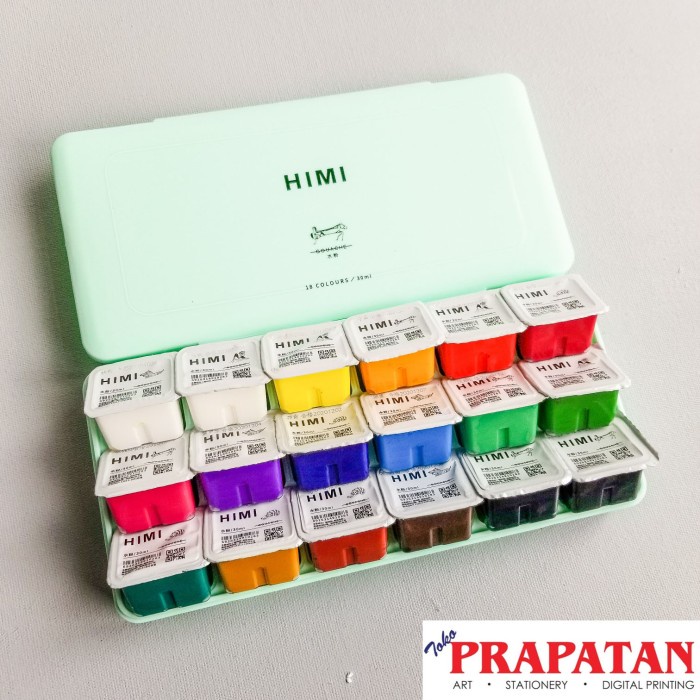 

Terlaris Miya Himi Gouache18 Warna 30 Ml
