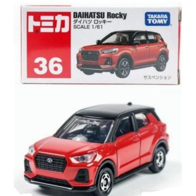 TOMICA 36 DAIHATSU ROCKY MERAH TAKARA TOMY REGULER DIECAST