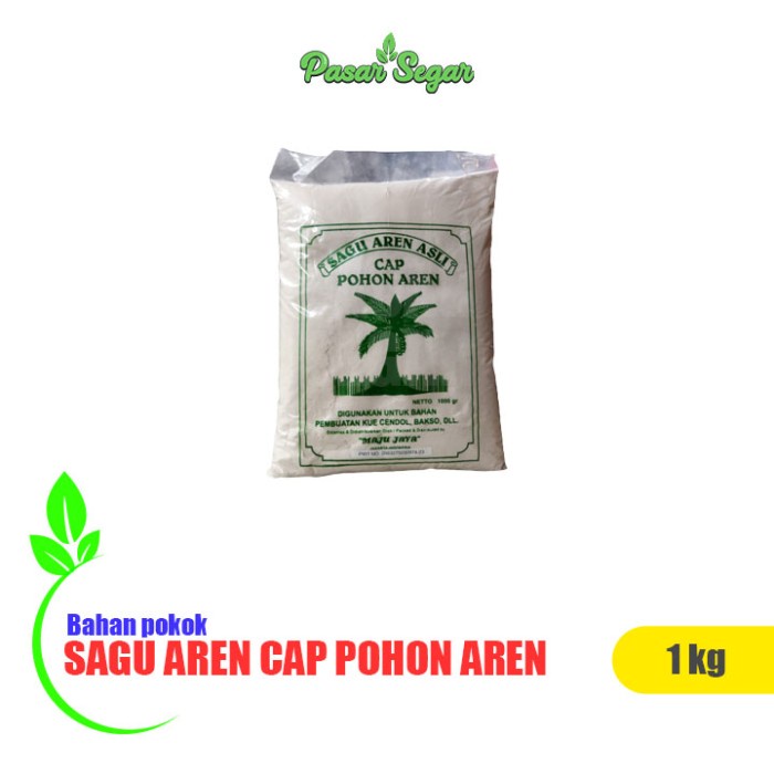 

Terlaris Sagu Aren Asli Cap Pohon Aren 1Kg