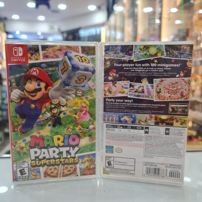 Switch Mario Party Superstars English