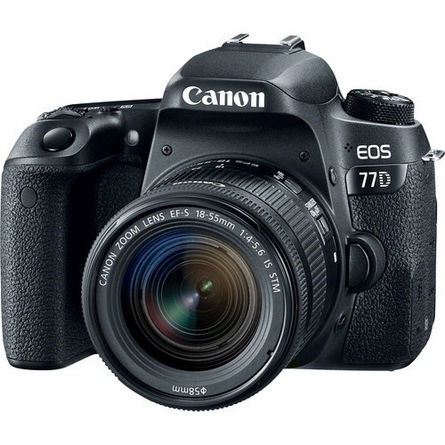 Canon Eos 77D Kit Ef-S 18-55Mm Is Stm / Kamera Canon 77D Kit 18-55Mm