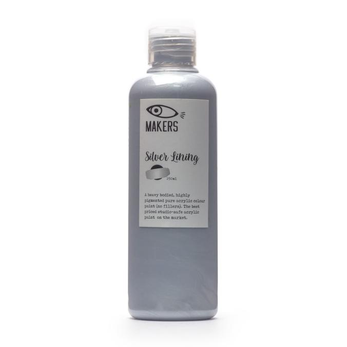 

Silver Lining Acrylic Paint Special Color 250ml