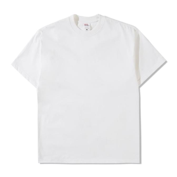 Kaos Polos 16s Real Heavy Goods White - Kaos Polos Putih Katun