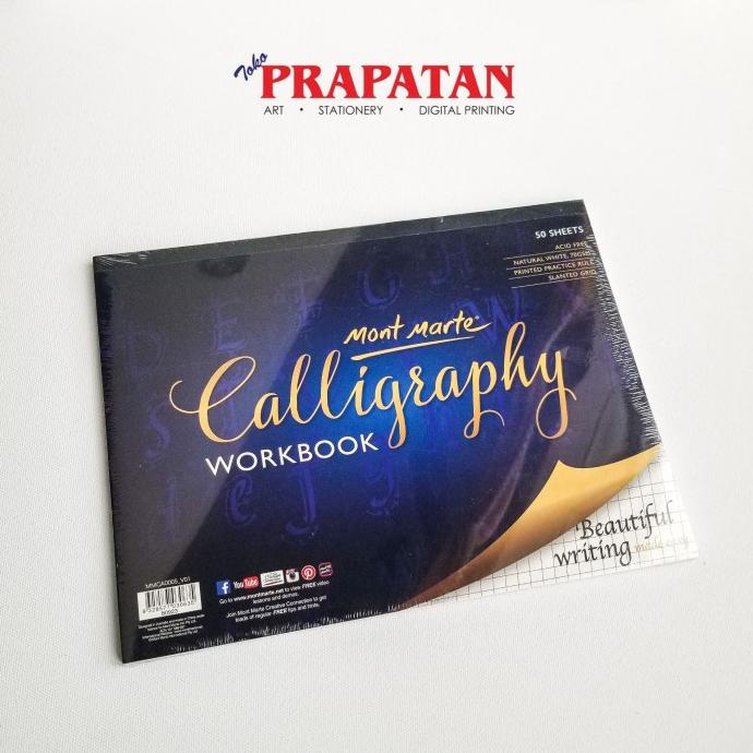 

Terlaris Mont Marte Calligraphy Workbook / Buku Kaligrafi SALE