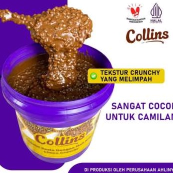 

[KODE PRODUK PFLFH6994] Collins Coklat Pasta dengan Malt Krispi Choco Crunchy 1kg