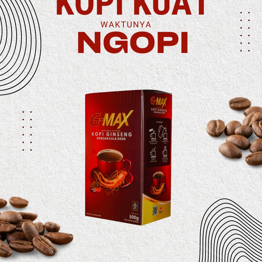 

QFLD6836㊧ [SACHET] PROMO Kopi SLB Ecer Stamina Pria Sehat Lahir Batin - Koffie GMAX Box MURAH ㊩