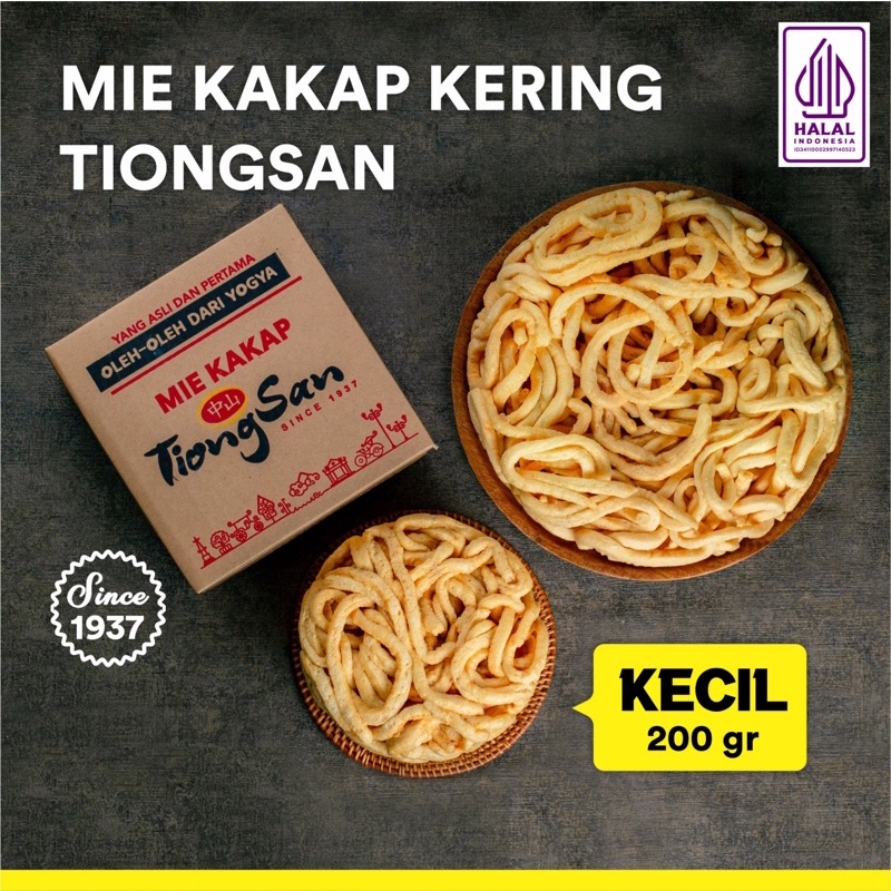 

Mie Kakap Tiong San (Mahkota Resto) uk. KECIL (2-3 porsi)