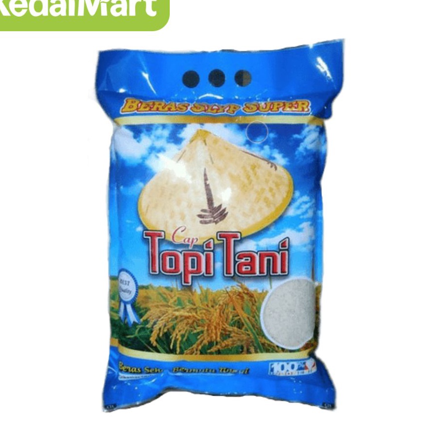 

TYDF9154㍿ Beras Topi Tani 5 Kg ㊠