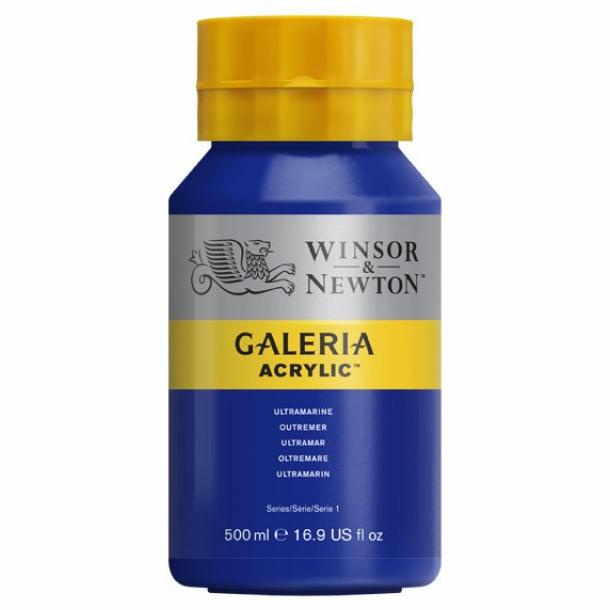 

Galeria Acrylic Colour 500 ml Ultramarine Winsor & Newton