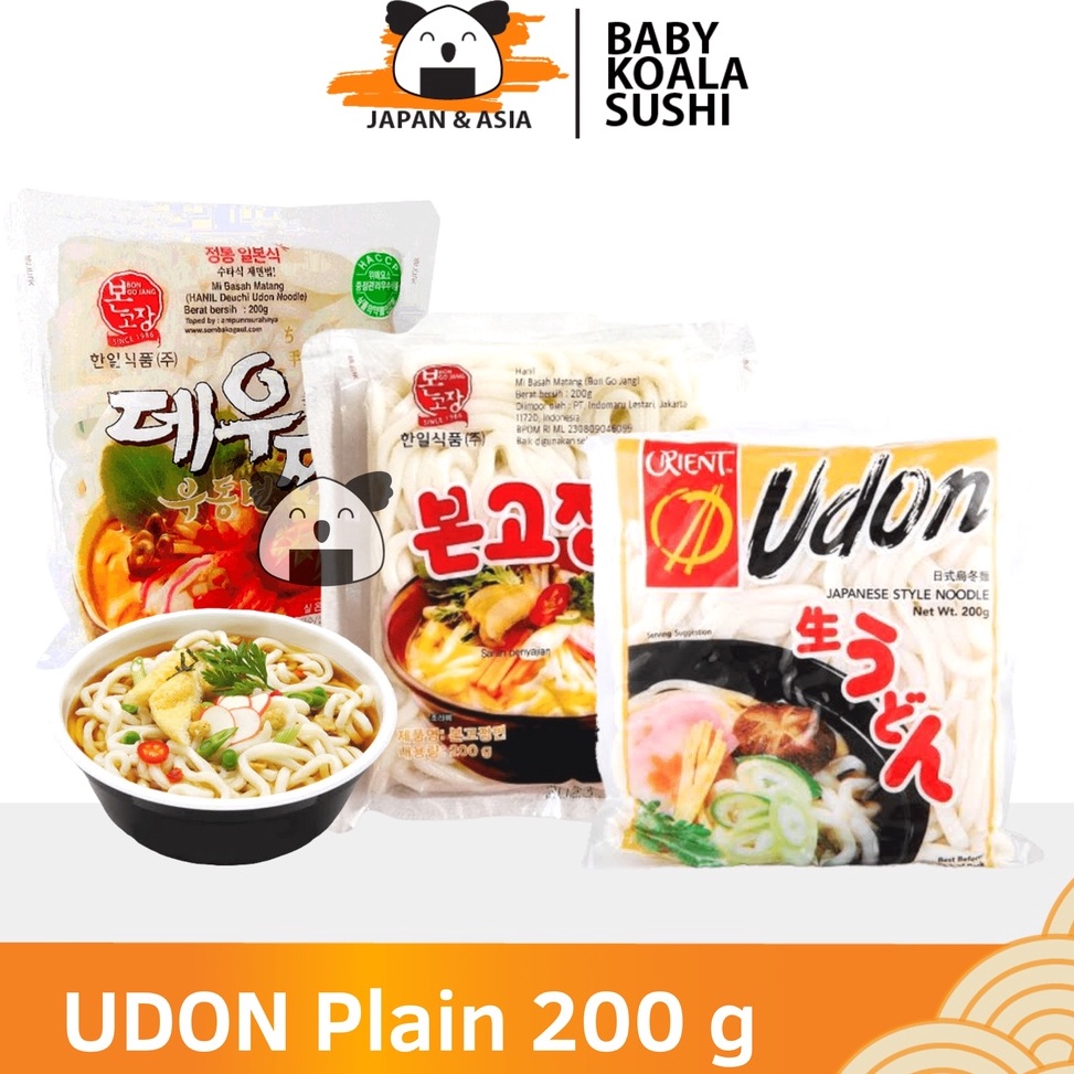 

[KODE PRODUK DS8UD7983] ORIENT Mie Udon Basah Plain 200 g Halal │ Import