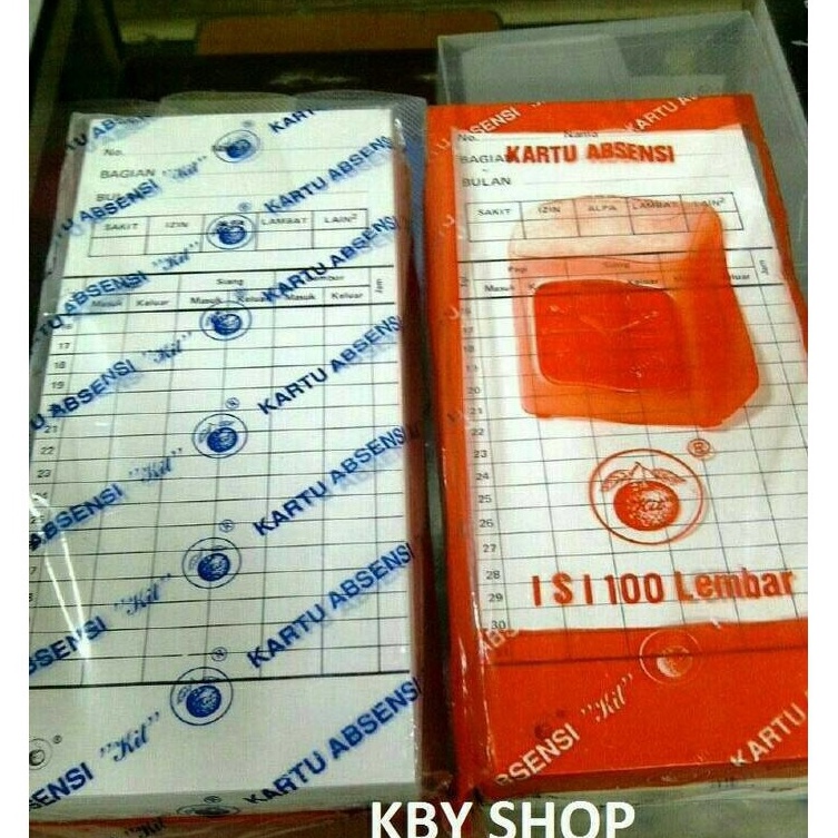 

[KODE PRODUK BJBHY3542] KARTU ABSENSI ISI 100 LEMBAR GROSIR TERMURAH