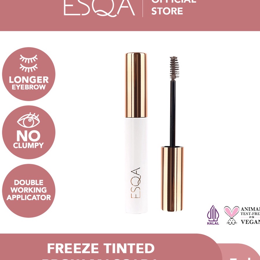 ️✔️✔️ ESQA Freeze Tinted Brow Mascara - Ash Brown murah