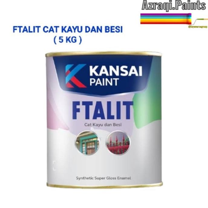 

CAT FTALIT CAT KAYU DAN BESI ( 5 KG ) KANSAI PAINT