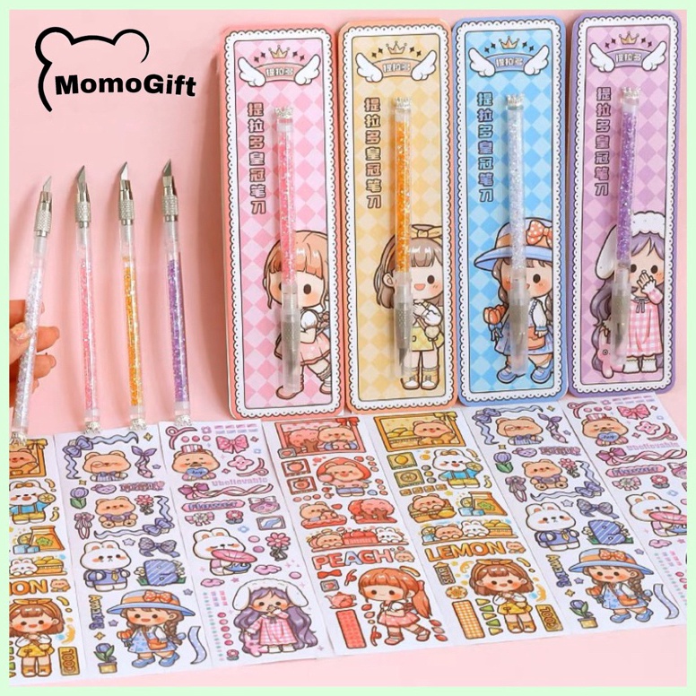 

Premium.. Pen Cutter Untuk Potong Stiker Yang Belum Di Cutting Edisi Crown Dodogirl TLD97 HGR